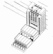 pict 124 * 124. Associaao dos Naturais da Privincia - L. Marques (Maputo) ? axonometric - club house * 1275 x 1297 * (45KB)